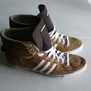 Adidas Cheetah Print Sneakers